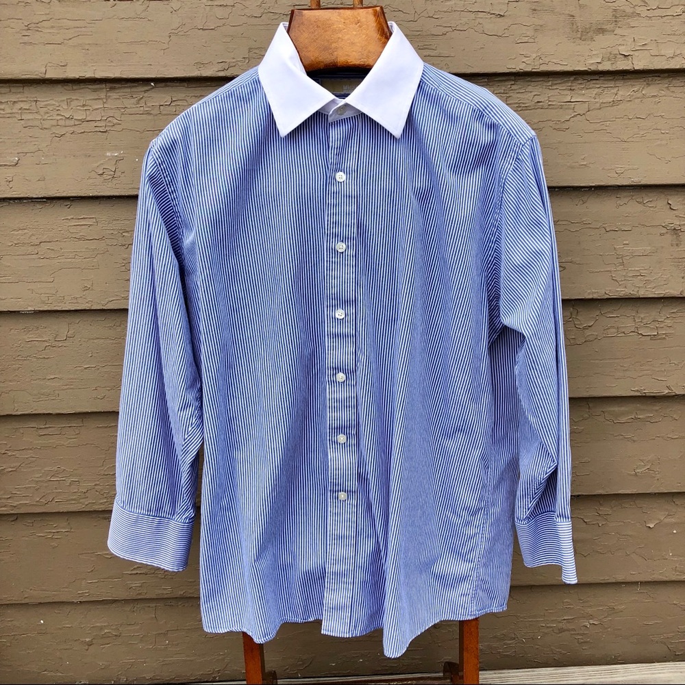 ☀️☀️☀️ 4/$20 Michael Kors pinstripe oxford!